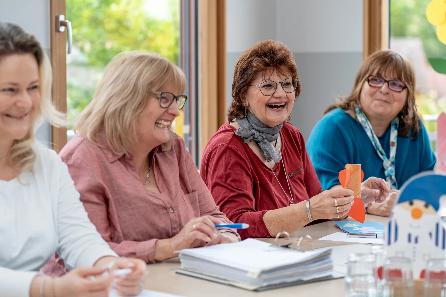 Team der Schulkindbetreuung der Gemeinde Obersulm